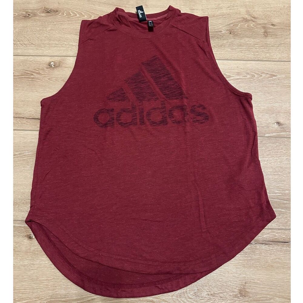 Women's Adidas Tank Top Red/Maroon XL GUC!